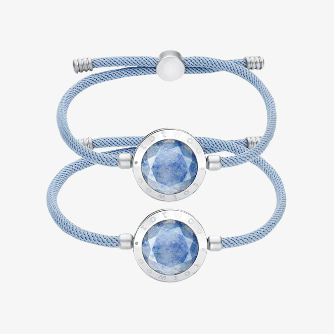 ❤️Azure Dream 2.0 Touch Bracelets with Blue Aventurine 👫🎁