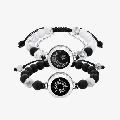 ❤️Sun & Moon Touch Bracelets with Matching Beads – The perfect Valentine's Day gift 👫🎁