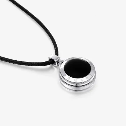 ❤️Touch Necklaces Set for Long Distance【Black+White】👫🎁