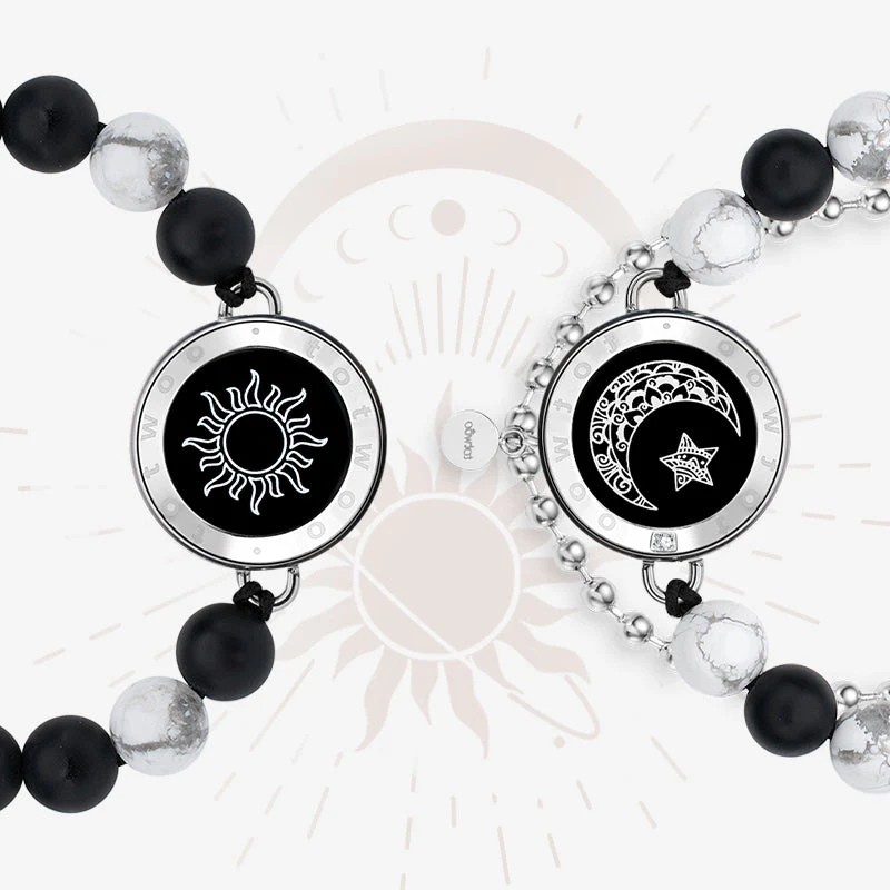❤️Sun & Moon Touch Bracelets with Matching Beads – The perfect Valentine's Day gift 👫🎁