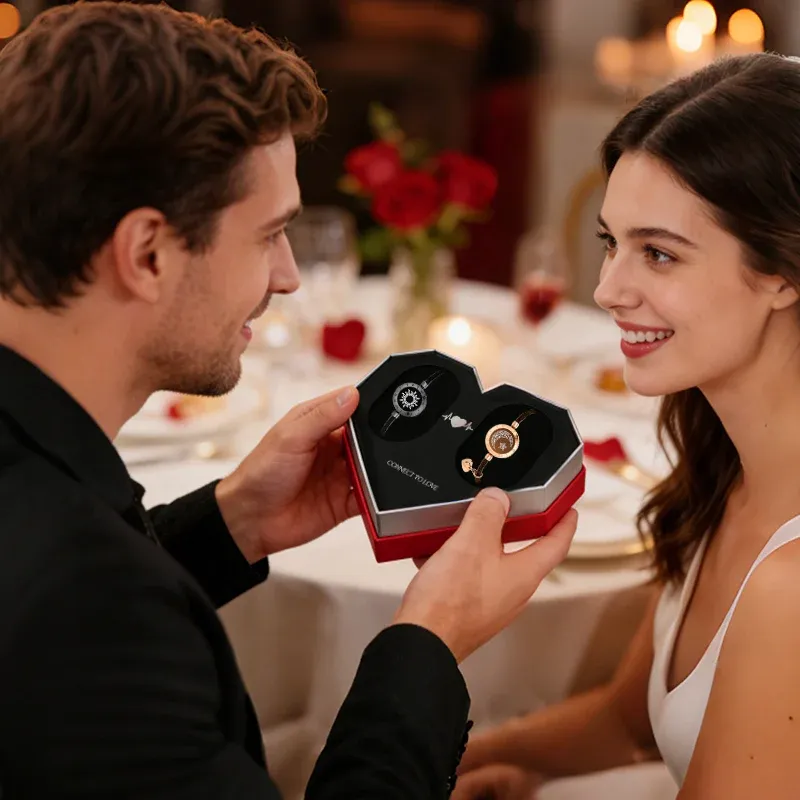 Sun & Moon Touch Bracelets with Milan Rope