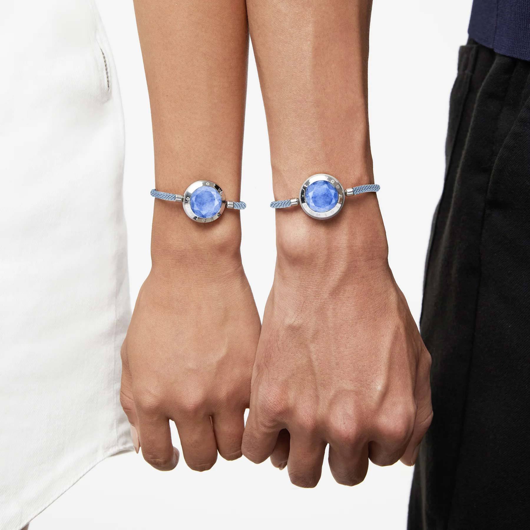 ❤️Azure Dream 2.0 Touch Bracelets with Blue Aventurine 👫🎁