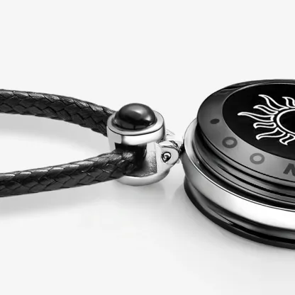 ❤️Sun&Moon Touch Necklaces with Natural Agate Set for Two – The perfect Valentine's Day gift 👫🎁