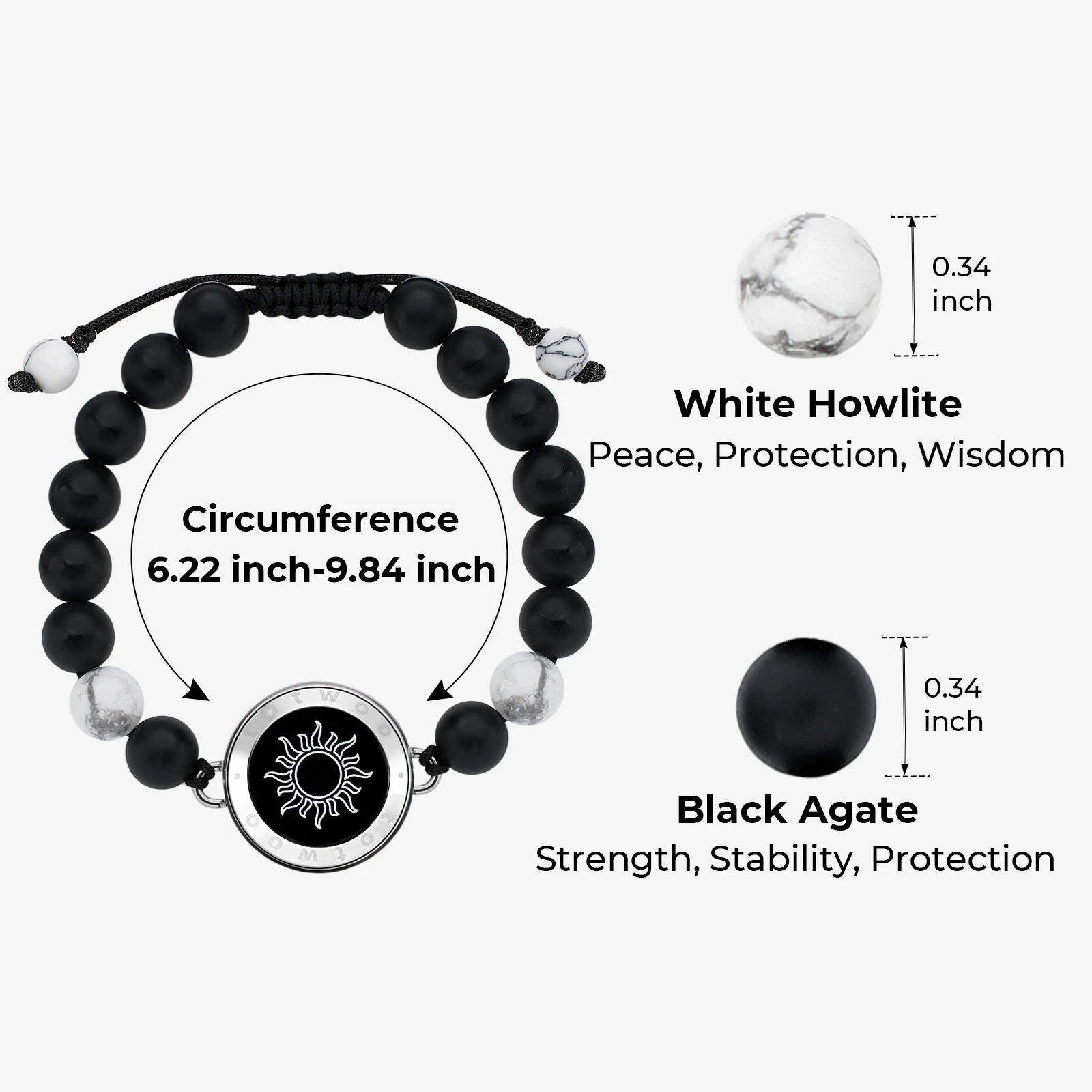 ❤️Sun & Moon Touch Bracelets with Matching Beads – The perfect Valentine's Day gift 👫🎁