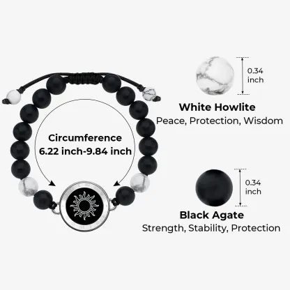 ❤️Sun & Moon Touch Bracelets with Matching Beads – The perfect Valentine's Day gift 👫🎁