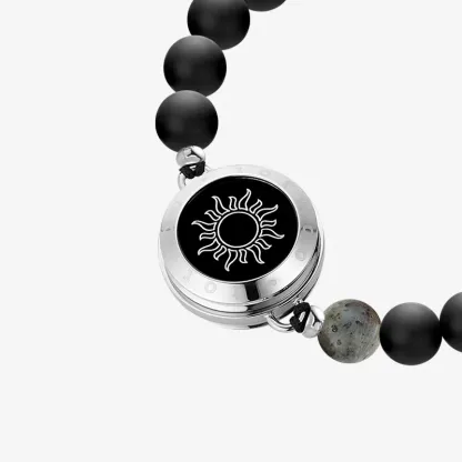 ❤️Sun&Moon Energy Touch Bracelets with 13 Types of Natural Beads👫🎁