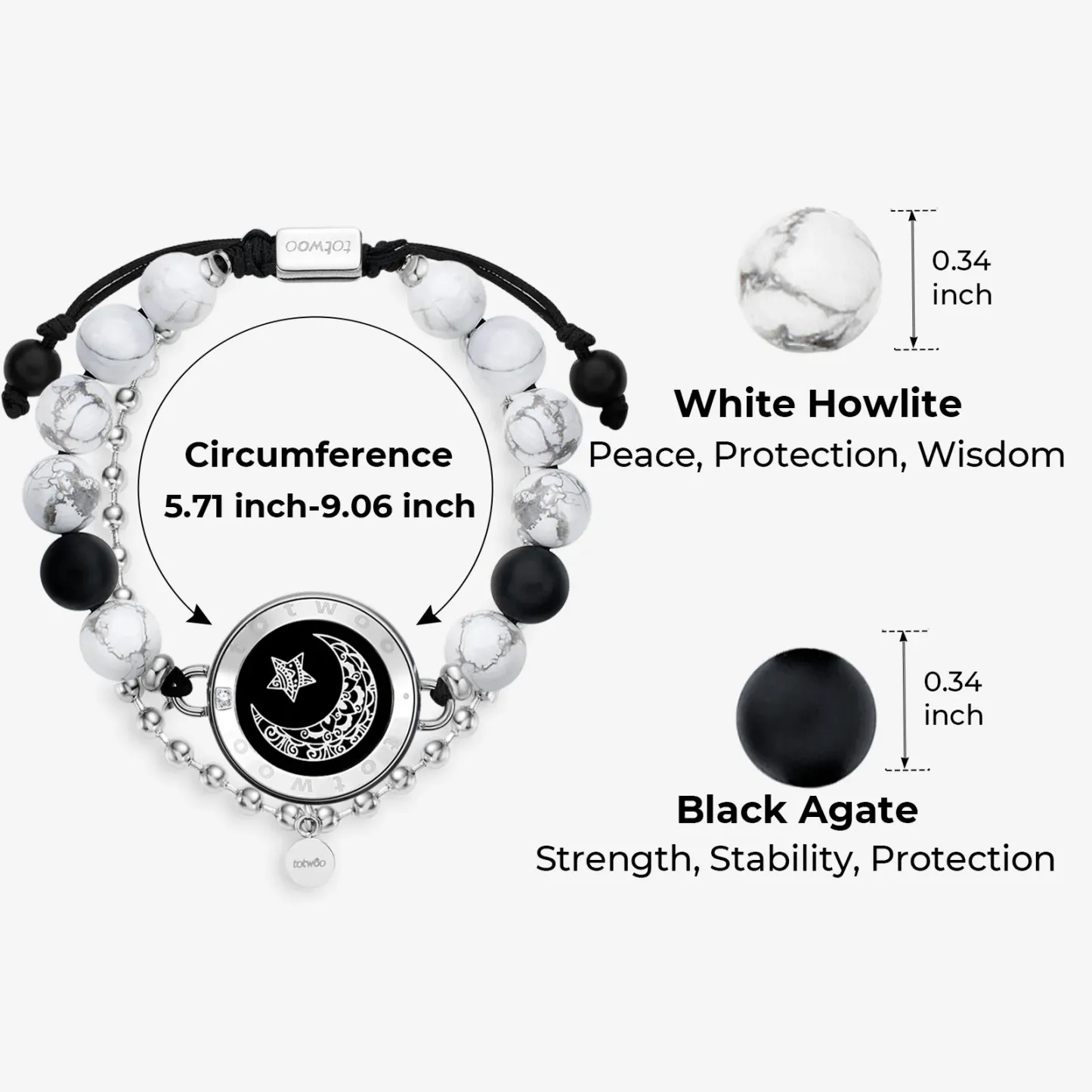 ❤️Sun & Moon Touch Bracelets with Matching Beads – The perfect Valentine's Day gift 👫🎁