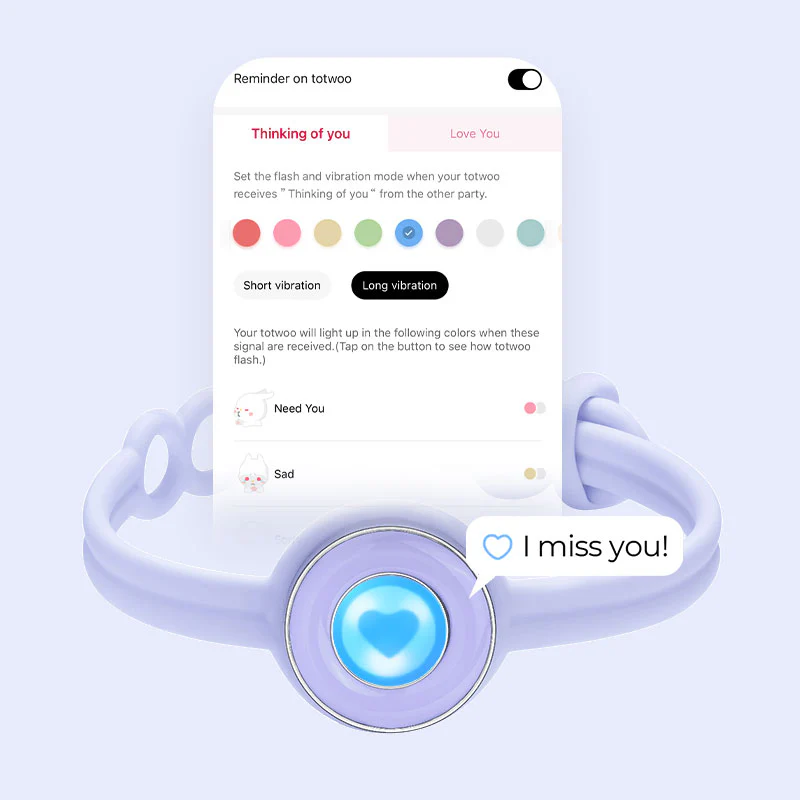 ❤️Candy Original Touch Bracelets 【Black+Purple】👫