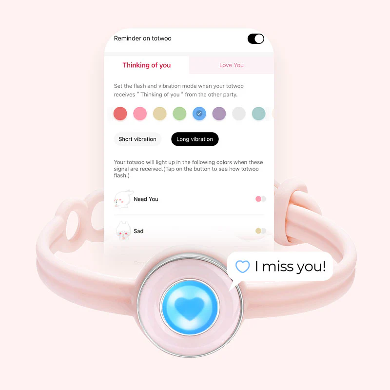 ❤️Candy Original Touch Bracelets【Pink+Pink】👫