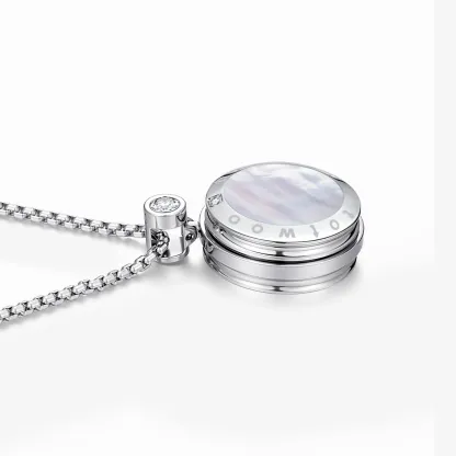 ❤️Touch Necklaces Set for Long Distance【Black+White】👫🎁