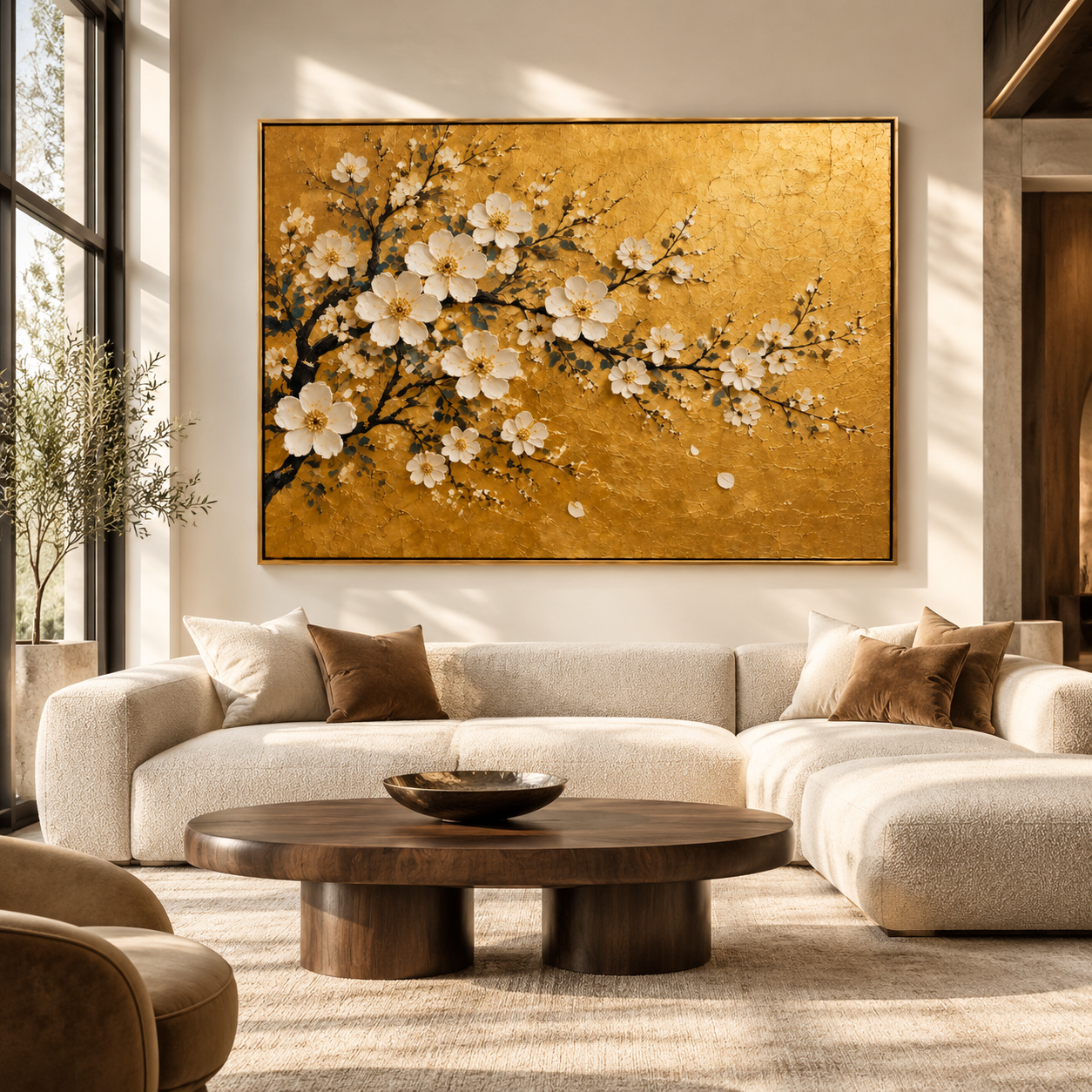 Blossoms in Golden Light