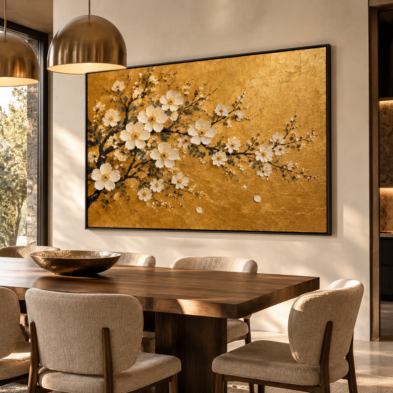 Blossoms in Golden Light