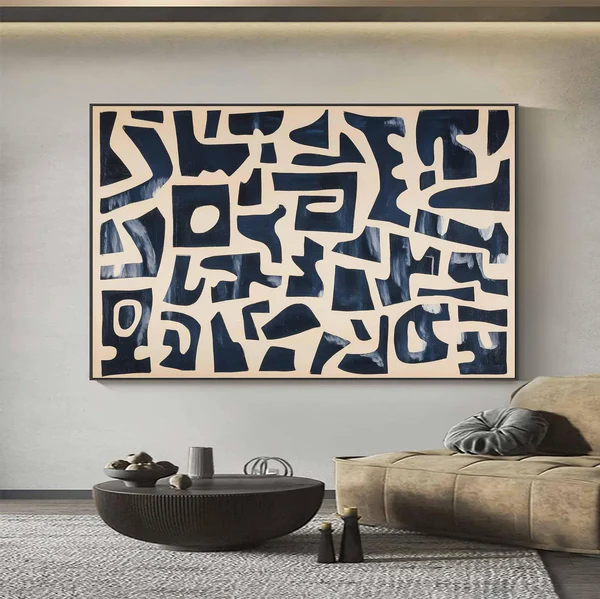 Silent Contrast - Texture Art