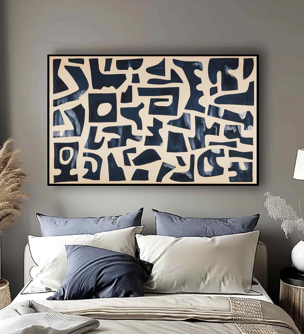 Silent Contrast - Texture Art
