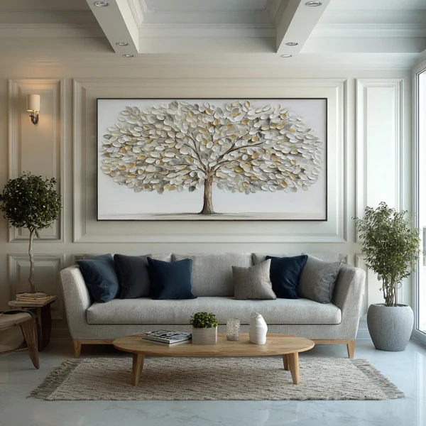 Impasto Tree - 3D Texture Art