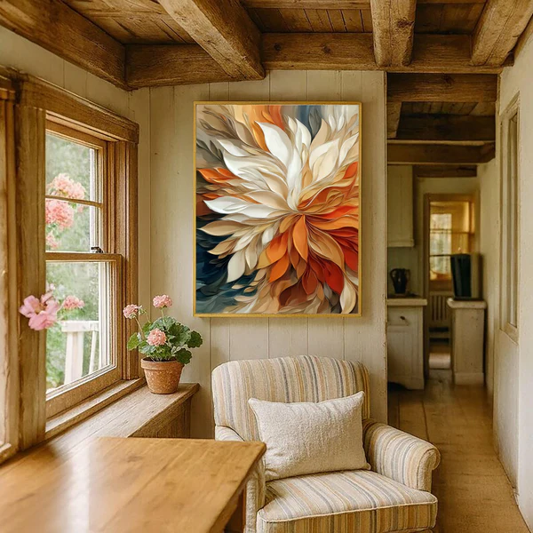 Wild Flower - Texture Wall Art