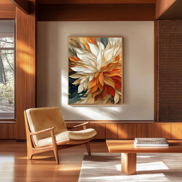 Wild Flower - Texture Wall Art