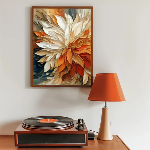 Wild Flower - Texture Wall Art