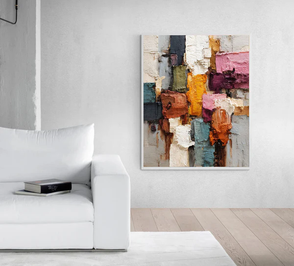 Heavy Impasto - Texture Wall Art