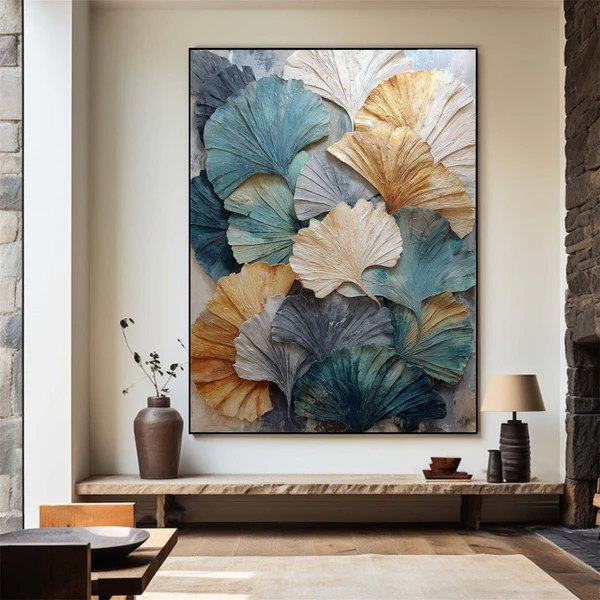 Layered Depth - Texture Wall Art