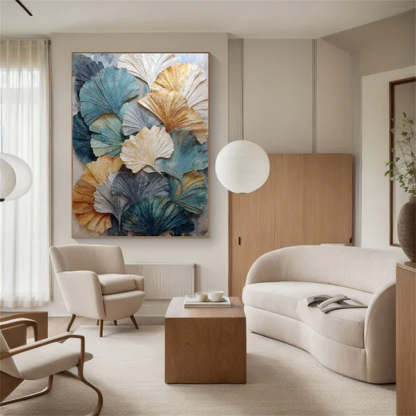 Layered Depth - Texture Wall Art