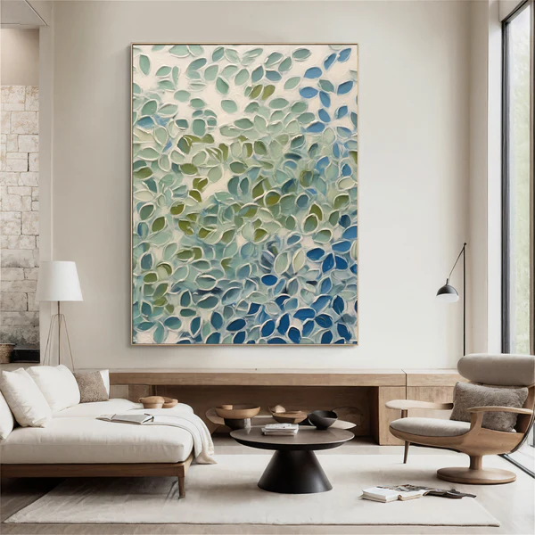 Green Hope - Texture Wall Art
