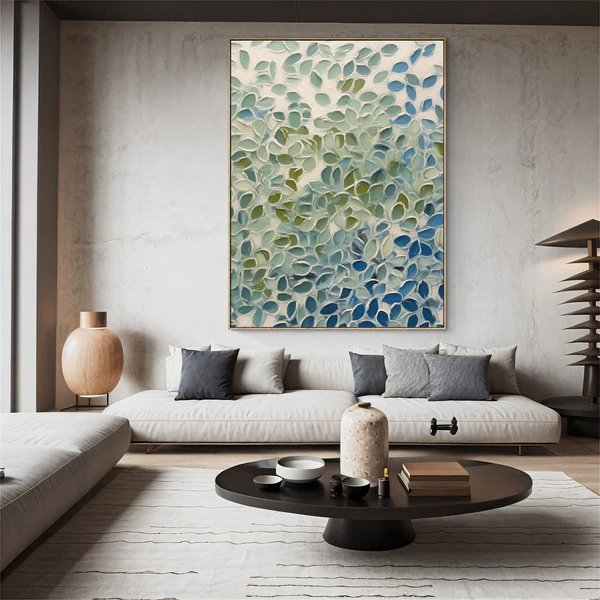 Green Hope - Texture Wall Art