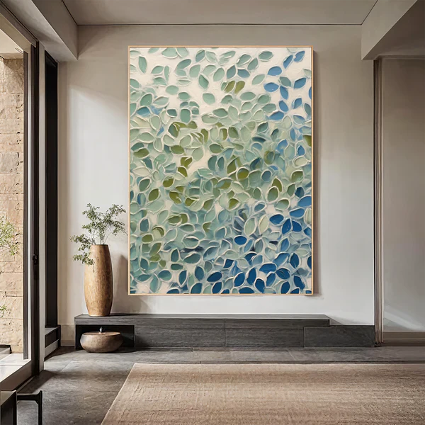 Green Hope - Texture Wall Art