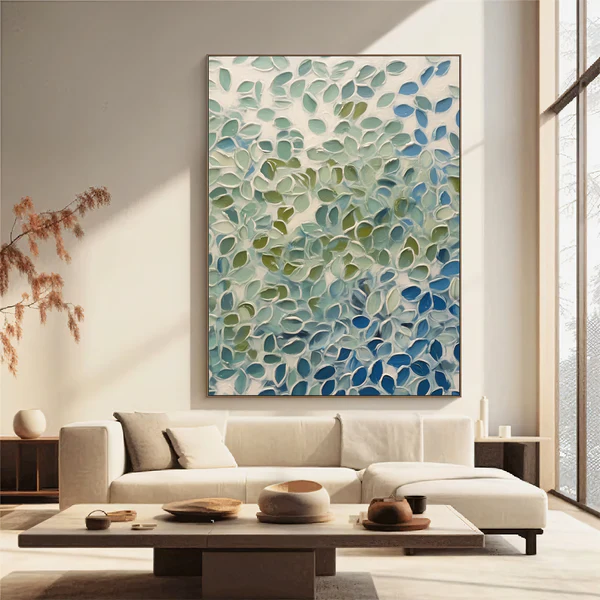 Green Hope - Texture Wall Art