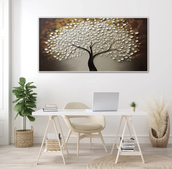 White Grain - 3D Texture Art