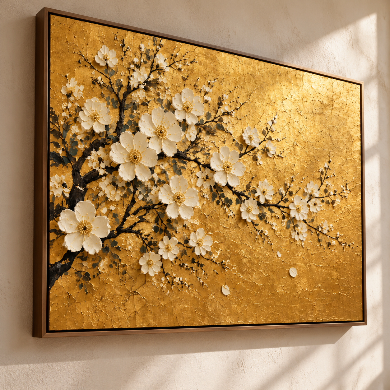 Blossoms in Golden Light