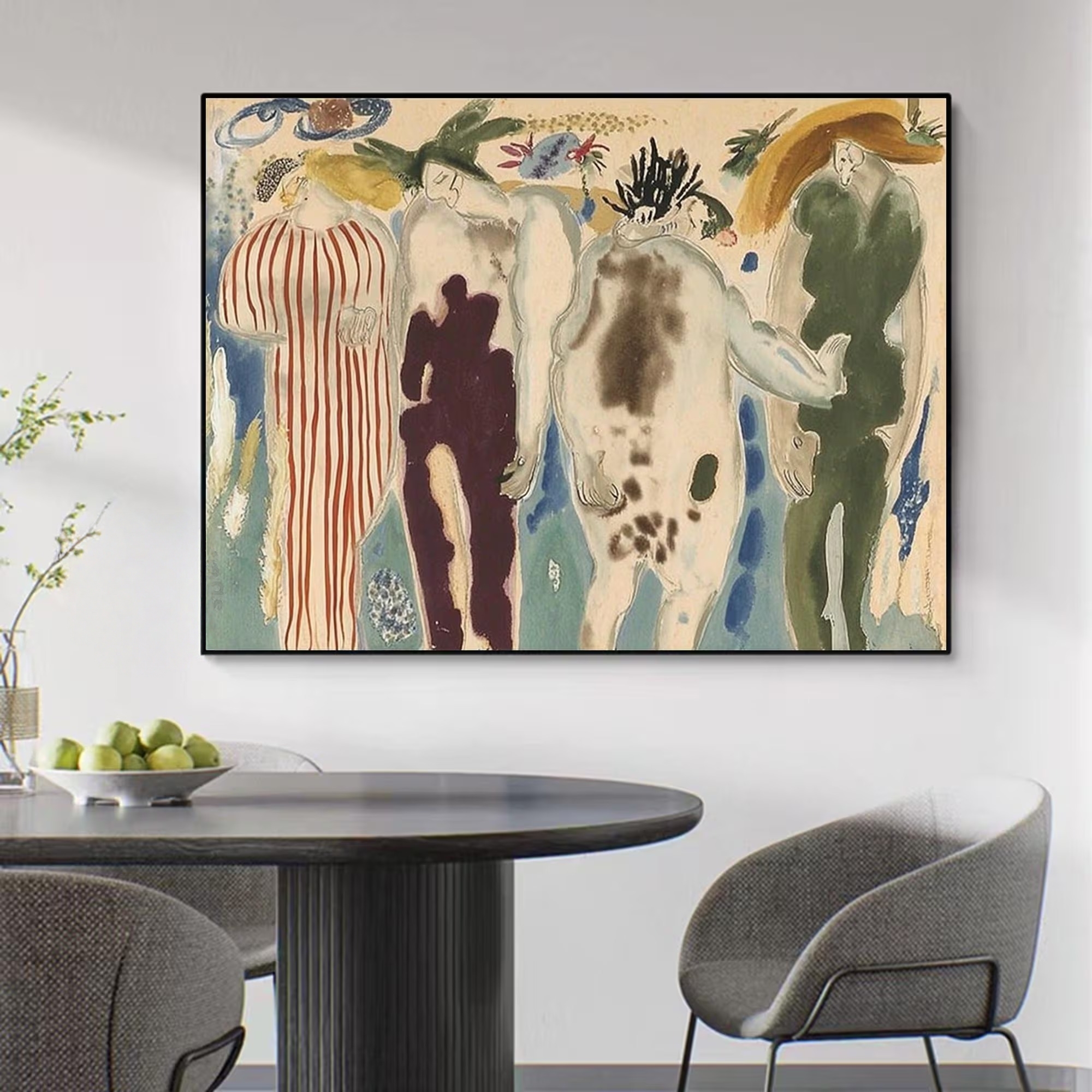 Abstract Figures in Gentle Motion