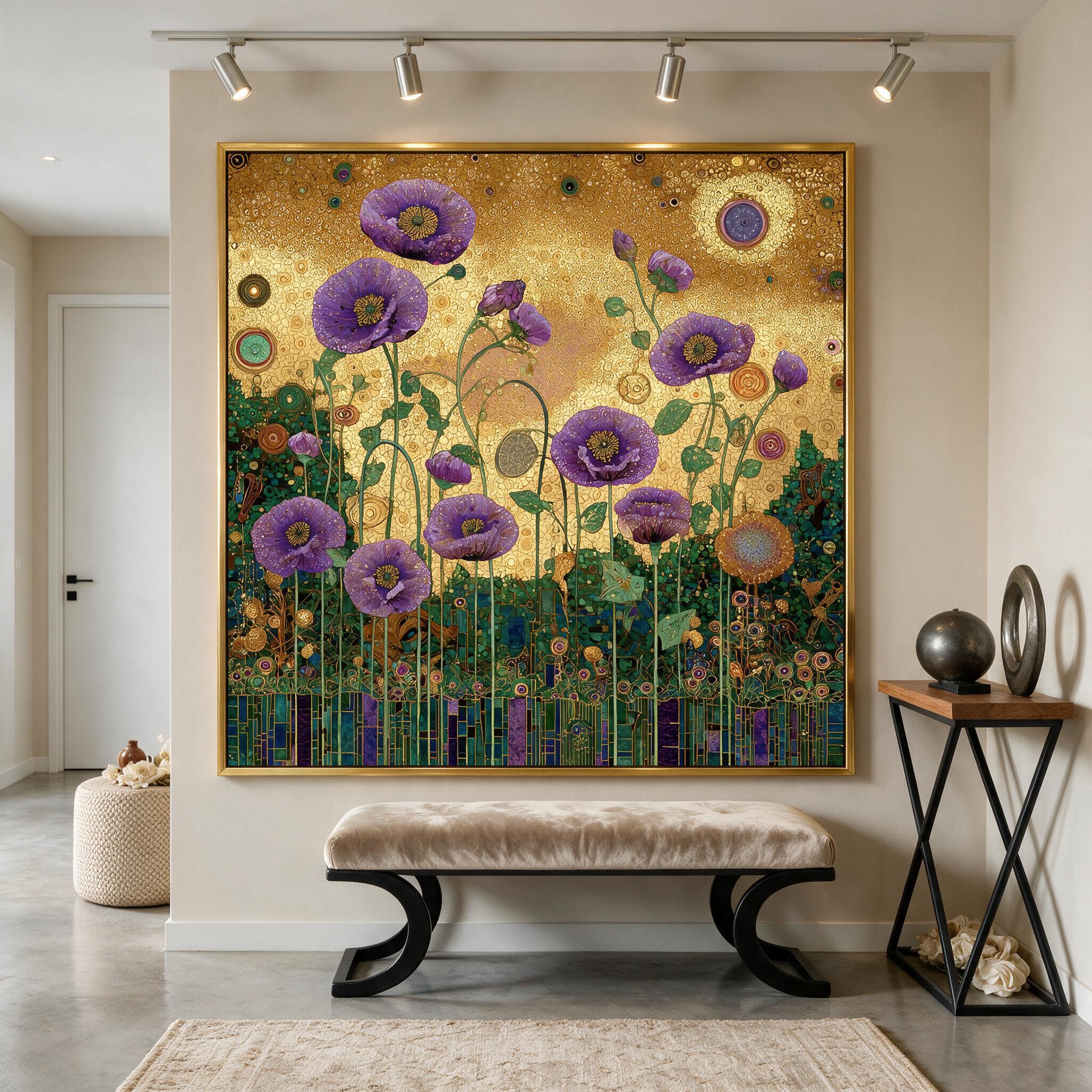 Amethyst Bloom Symphony