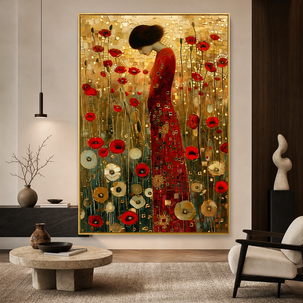 Crimson Bloom Elegance