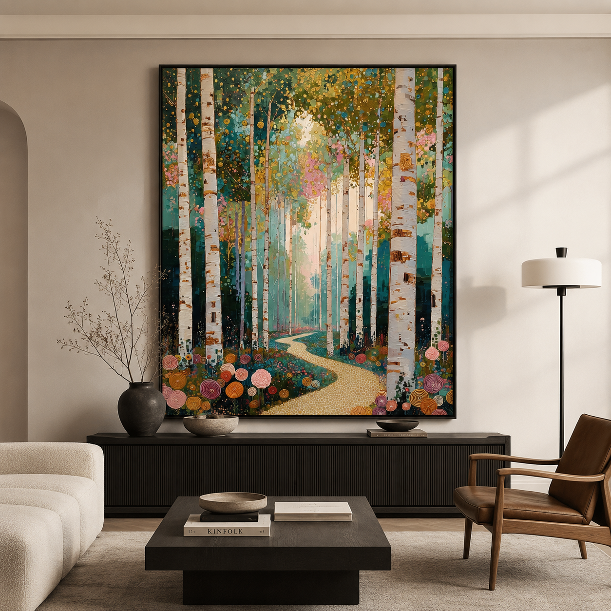The Luminous Birch Trail