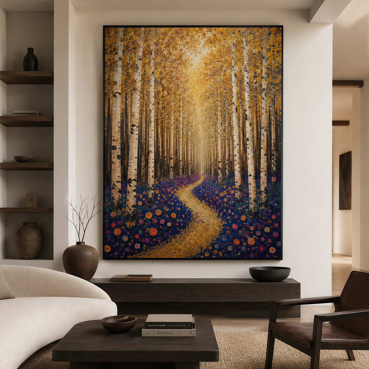 The Amber Woodland Path