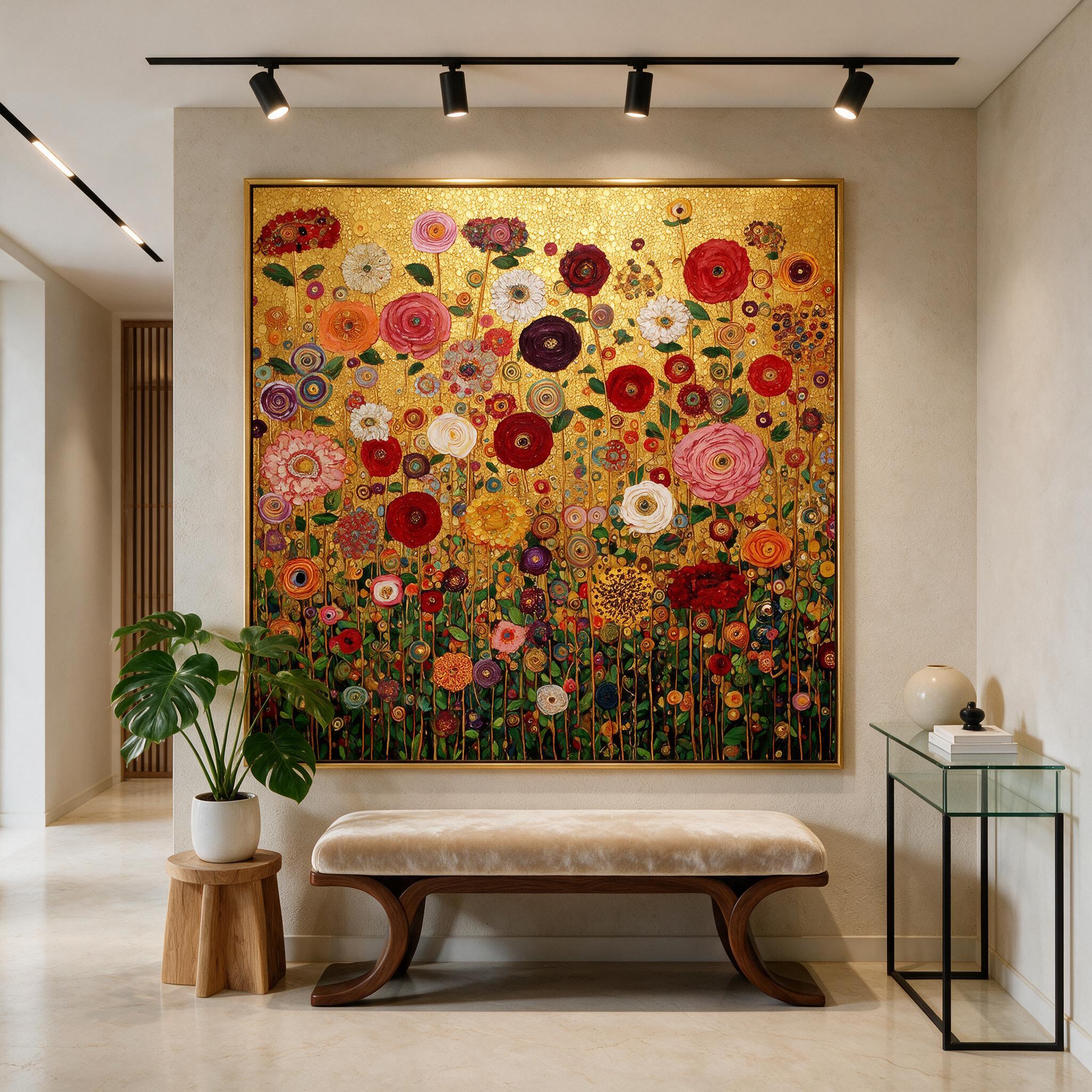 Radiant Golden Meadow