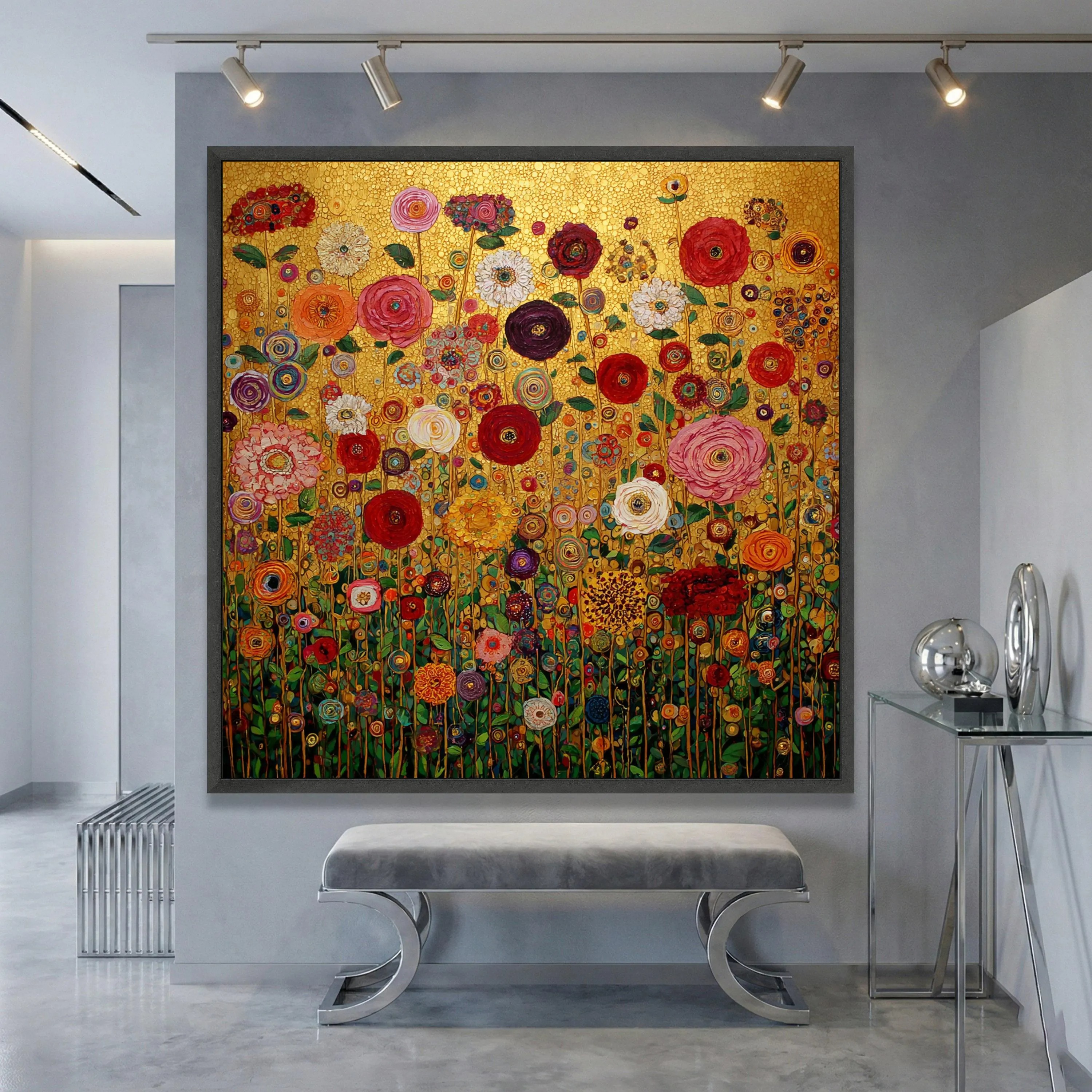 Radiant Golden Meadow