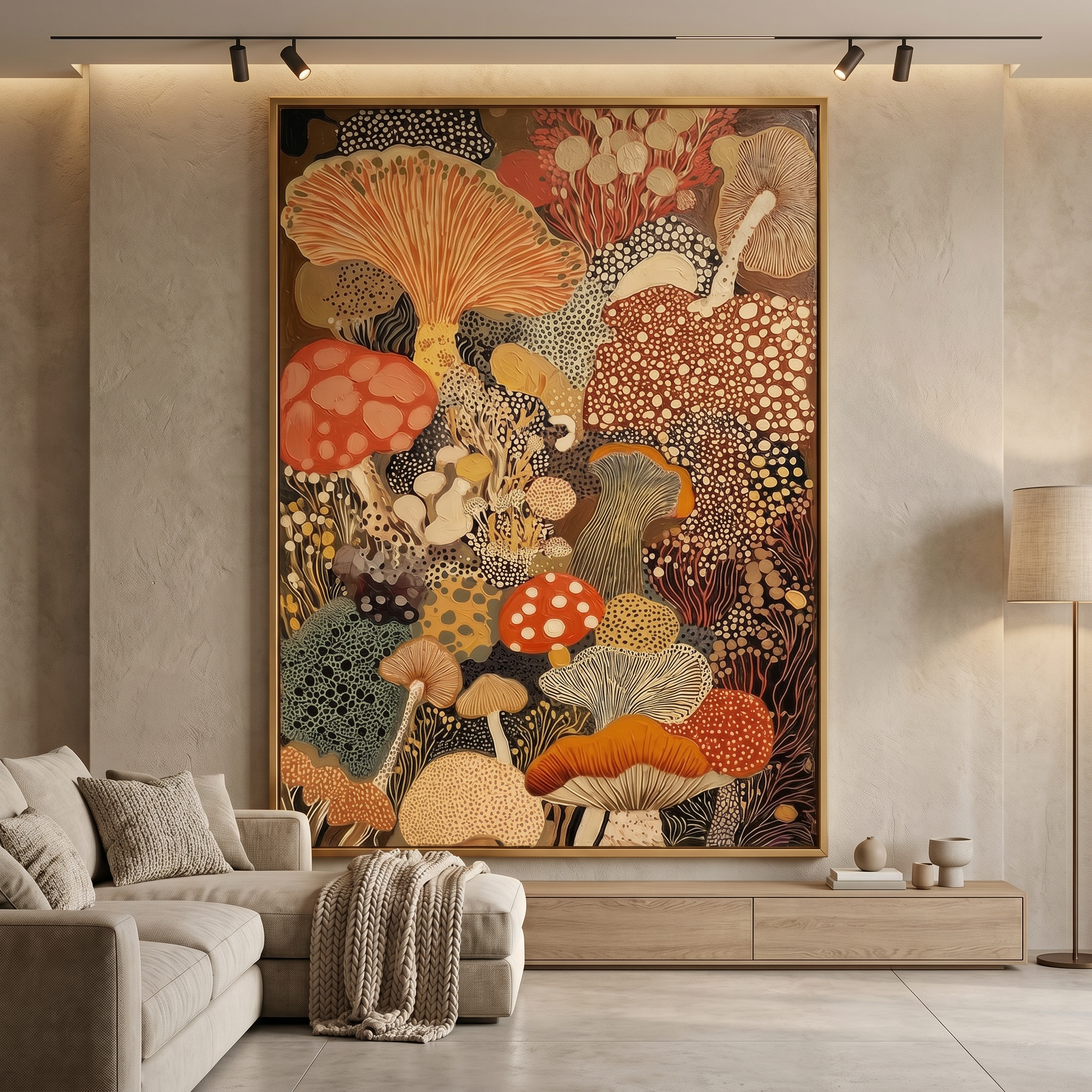 Enchanted Mushroom Garden