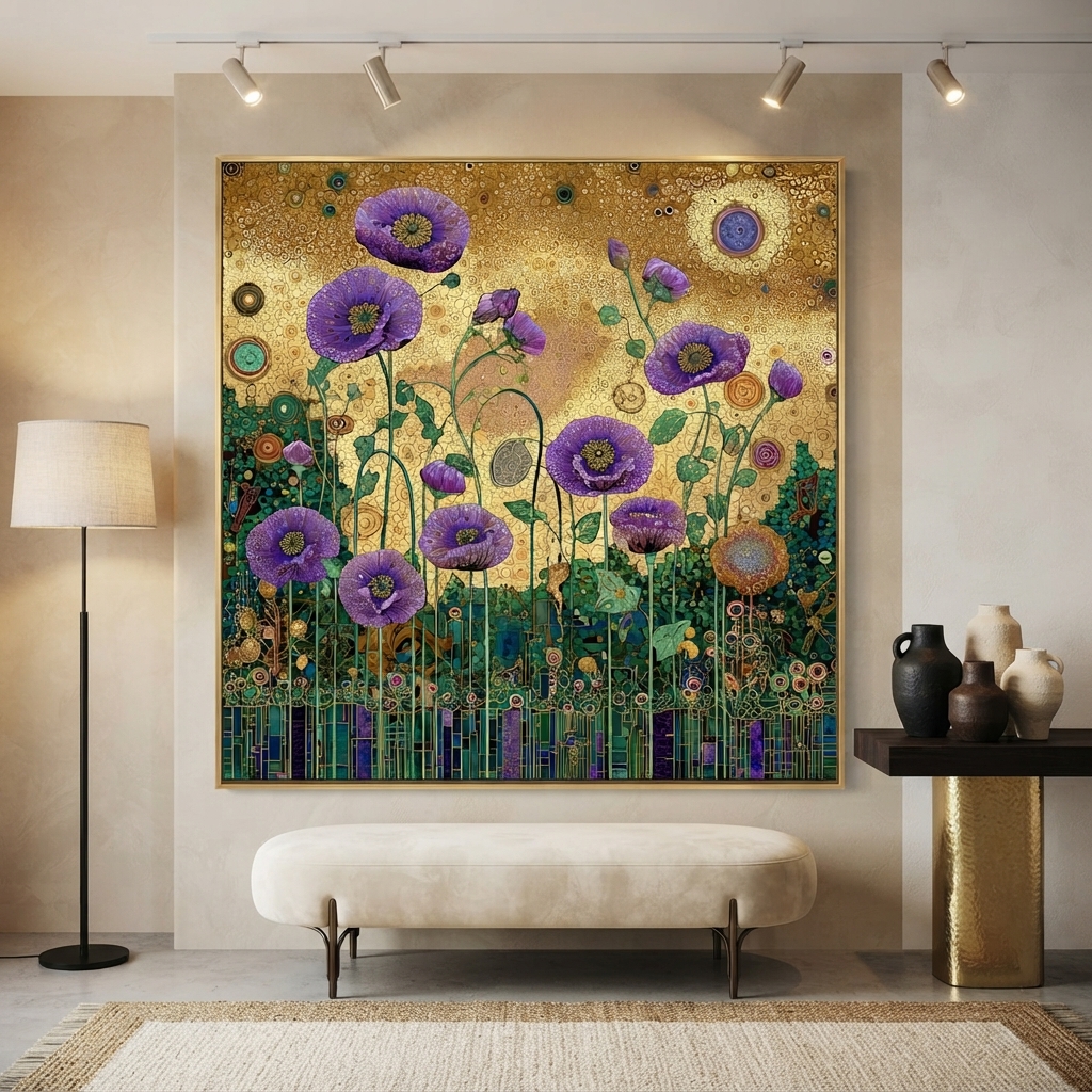 Amethyst Bloom Symphony