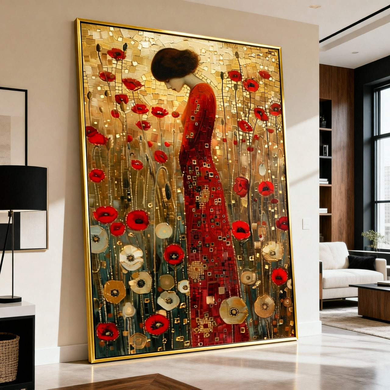 Crimson Bloom Elegance
