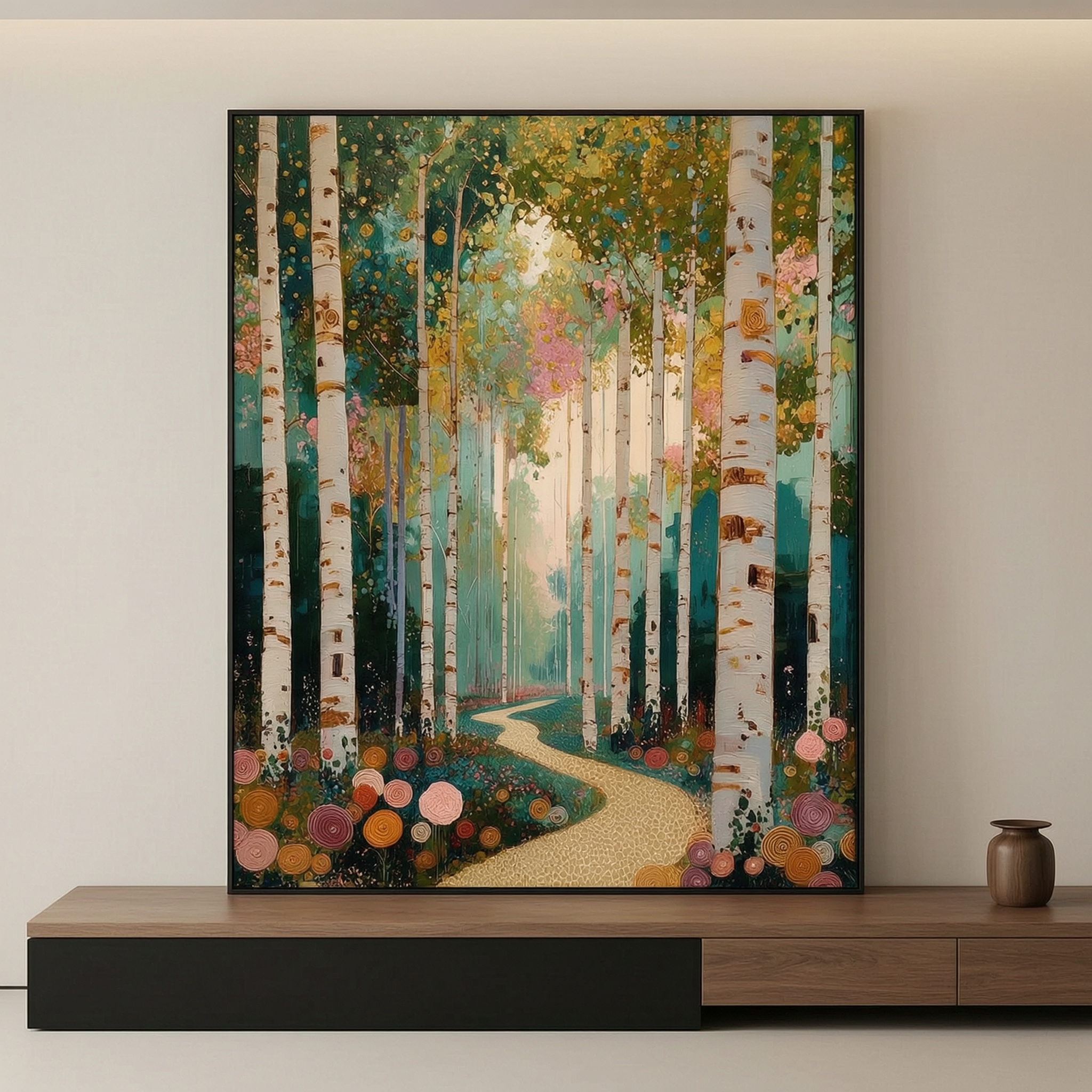 The Luminous Birch Trail