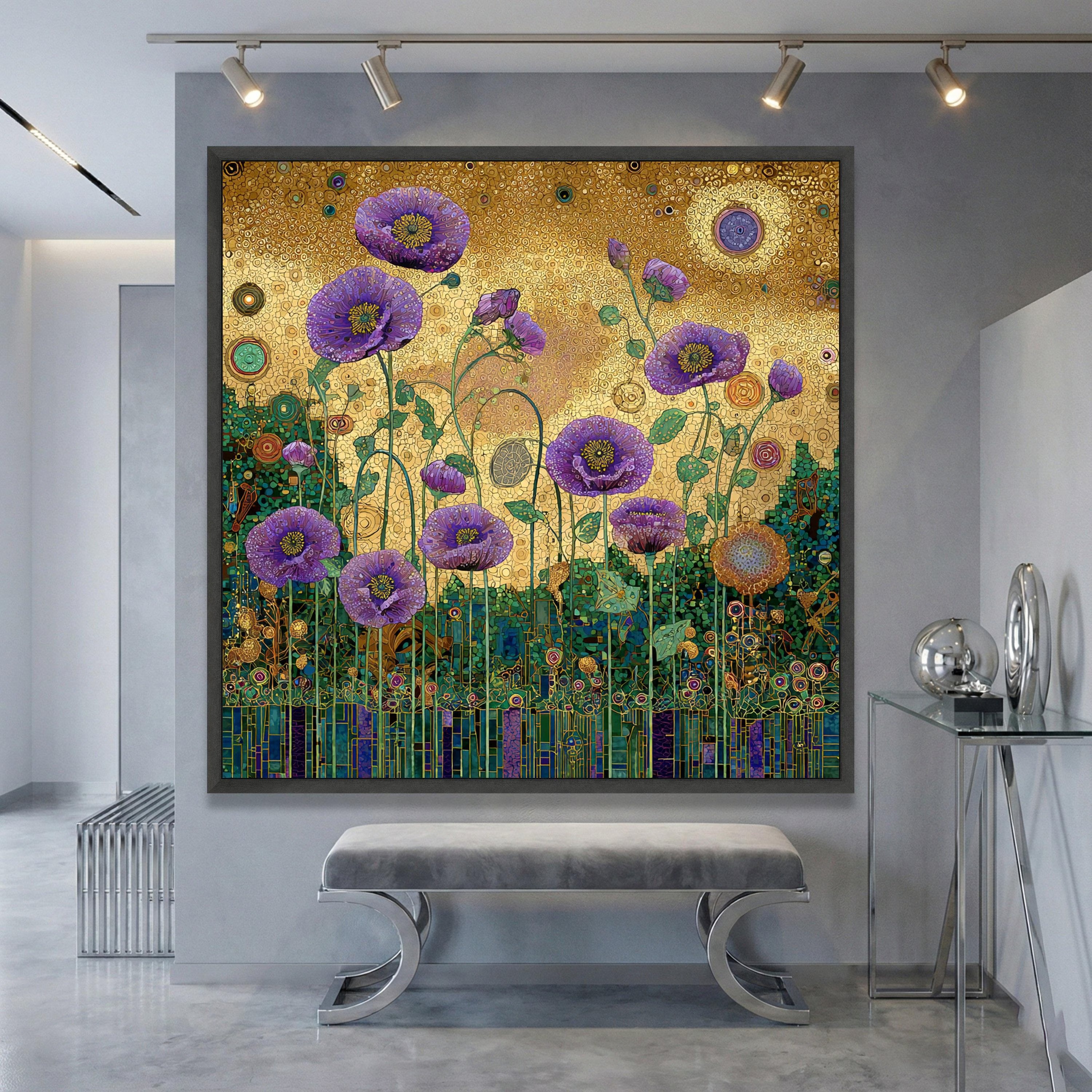 Amethyst Bloom Symphony