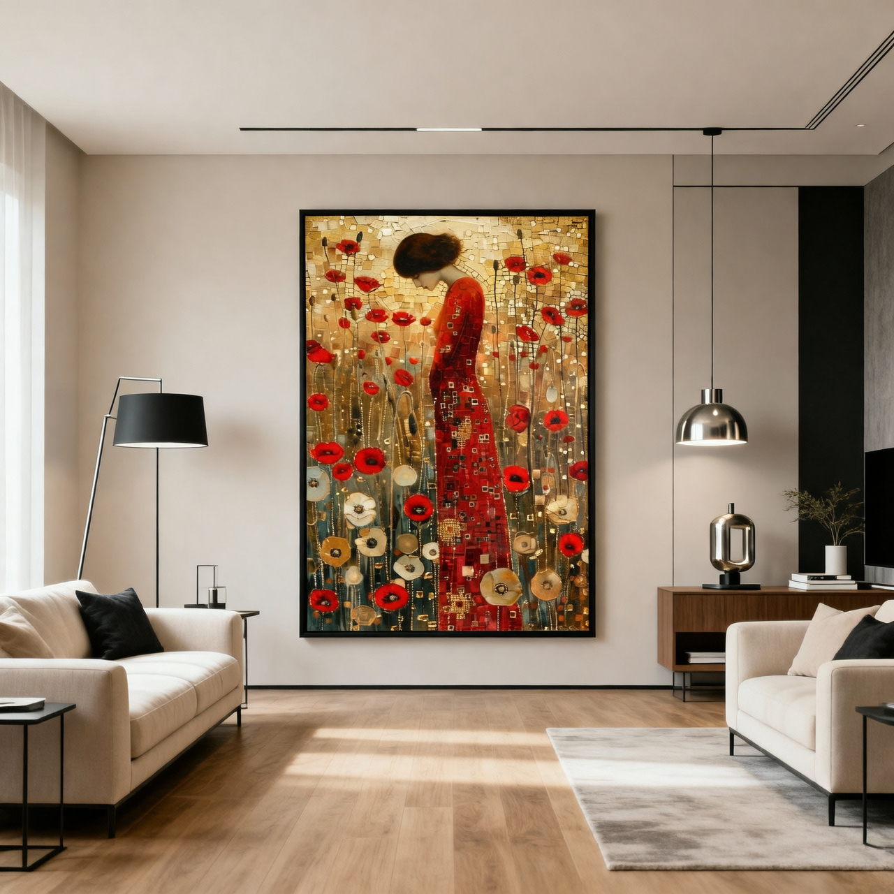 Crimson Bloom Elegance