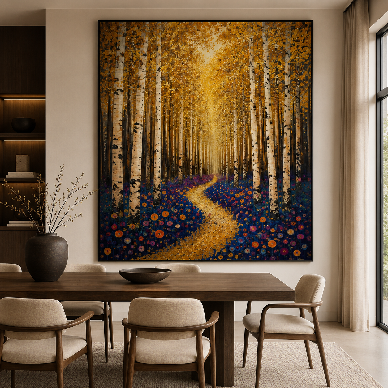 The Amber Woodland Path