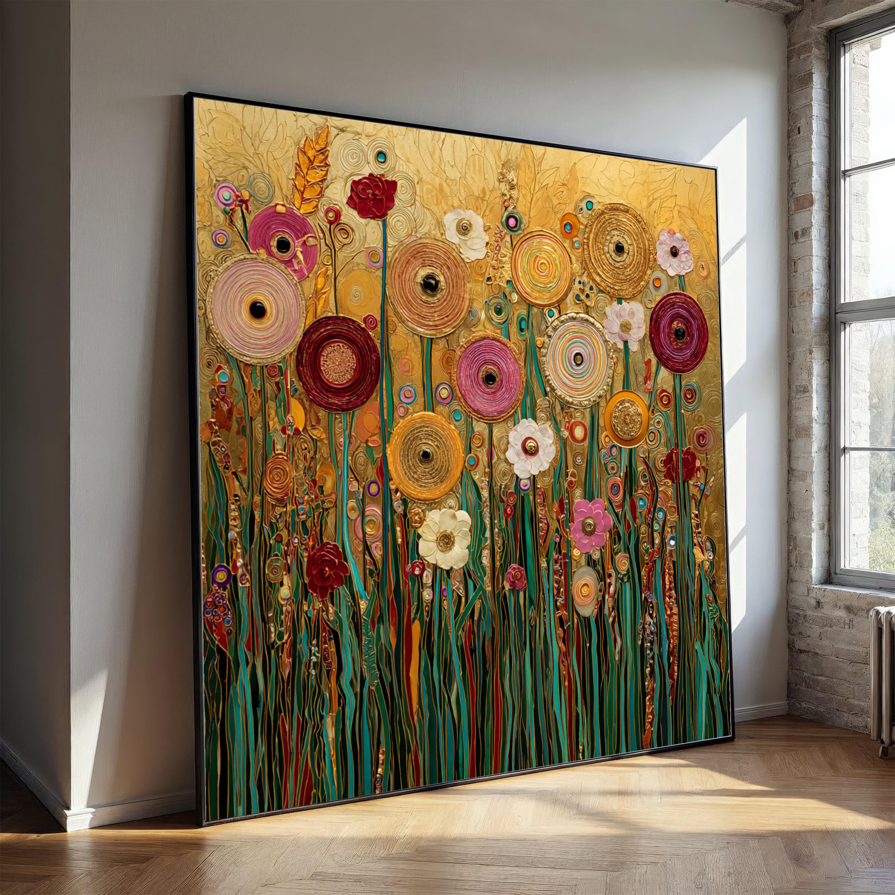 Luminous Floral Garden