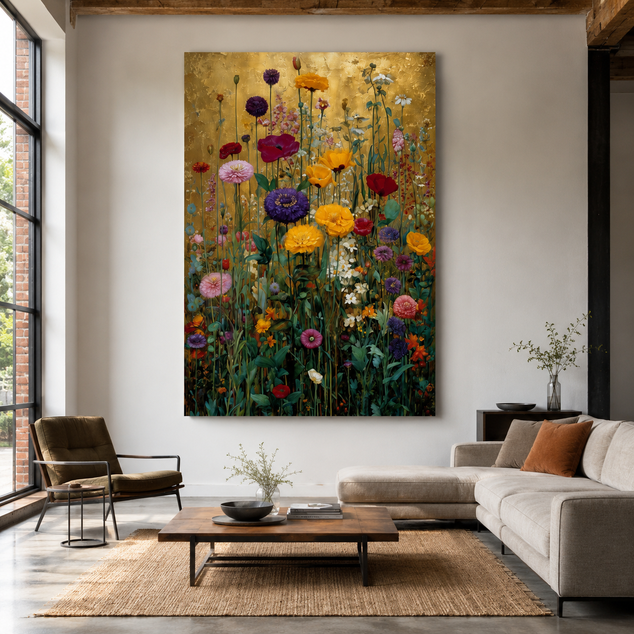 Symphony of Golden Blossoms