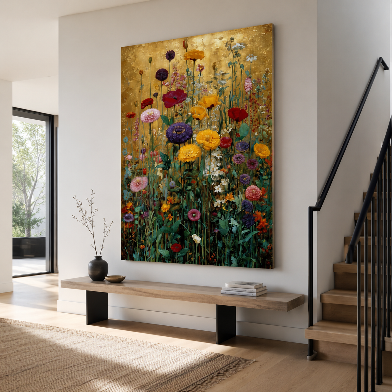 Symphony of Golden Blossoms