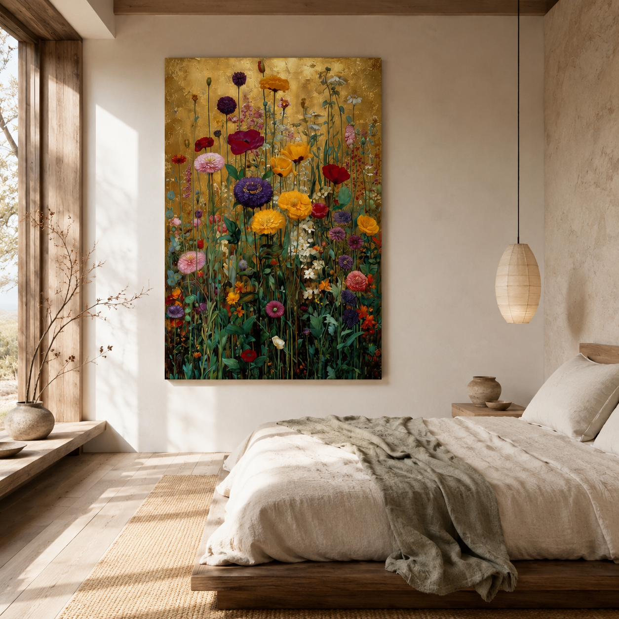 Symphony of Golden Blossoms