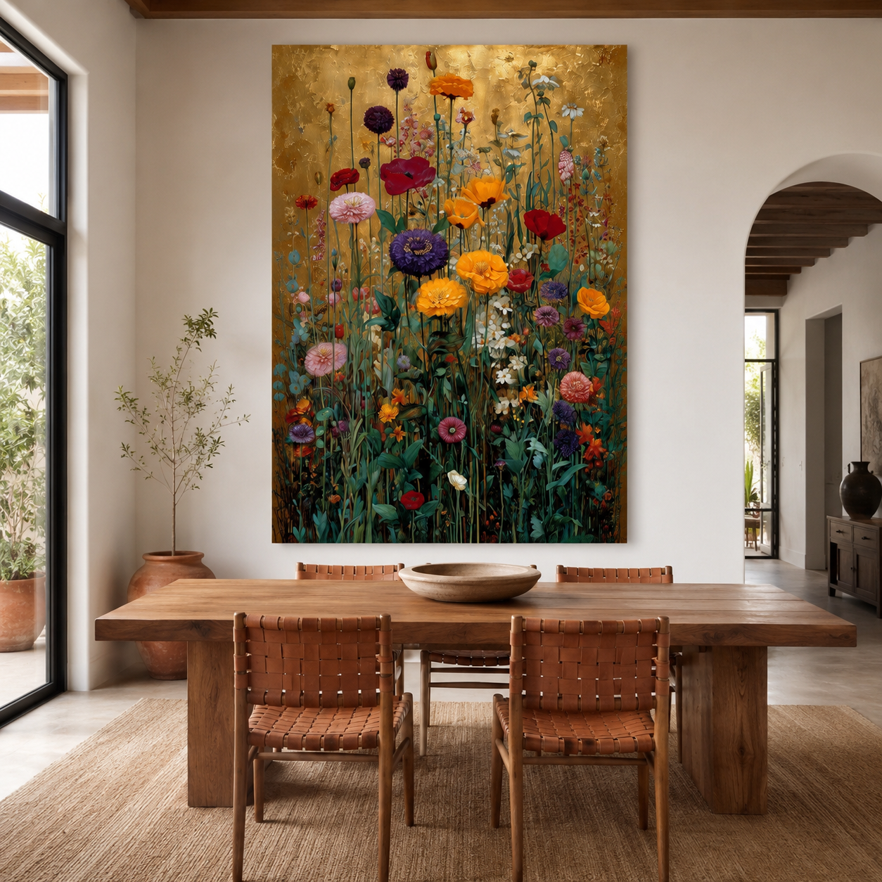 Symphony of Golden Blossoms